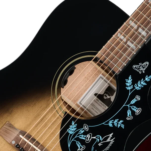 Epiphone Eric Church Hummingbird Dark Studio CB